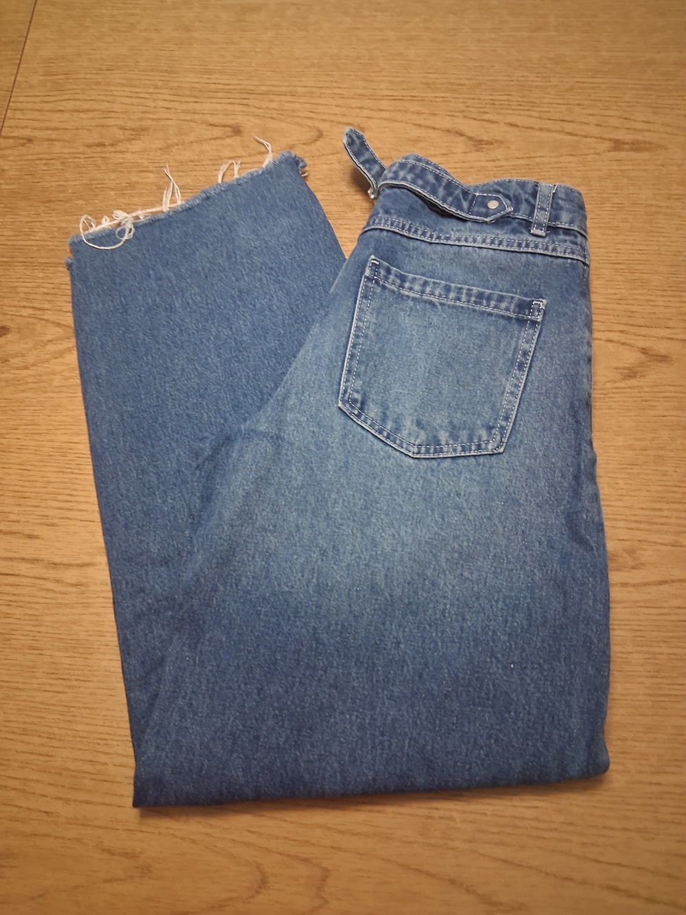 Womens Unlike Human Blue Baggy Denim Jeans       Size 2